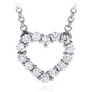 Hearts on Fire Diamond heart necklace