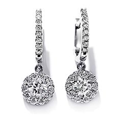 Hearts on Fire Fulfillment Diamond Drop Earrings