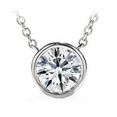 Hearts on Fire Obsession Solitaire Pendant Necklace