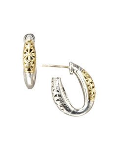 Silver & Gold Hoop Earrings