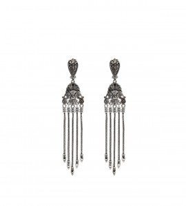 konstantino_greek_jewelry-penelope-etched__sterling_silver_drop_earrings_with_tassles_2