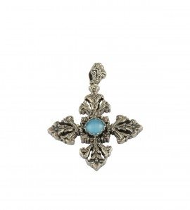aegean-sterling-silver-turquoise-doublet-collection_cross-pendant-rock-crystal-doublet-greek-jewelry-stkj319-325
