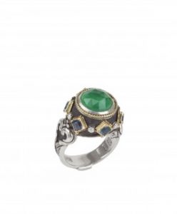 dmk2093-401-cut-konstantino_jewelry-nemesis-sterling_silver_18k_gold_large_round_stone_ring