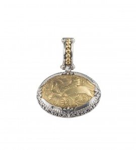 gaia_collection-konstantino_jewelry-greek_jewelry-sterling_silver_18k_gold_pegasus_pendant-j653-130