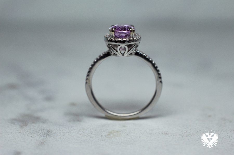 Shelton Jewelers Lavender Sapphire Ring