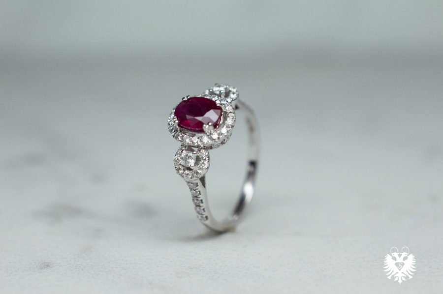 Shelton Jewelers Oval Ruby Ring