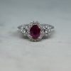 Shelton Jewelers Oval Ruby Ring