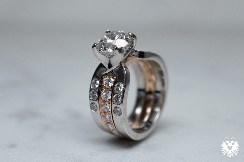 Puzzle Engagement Ring Shelton Jewelers A Brilliant Choice